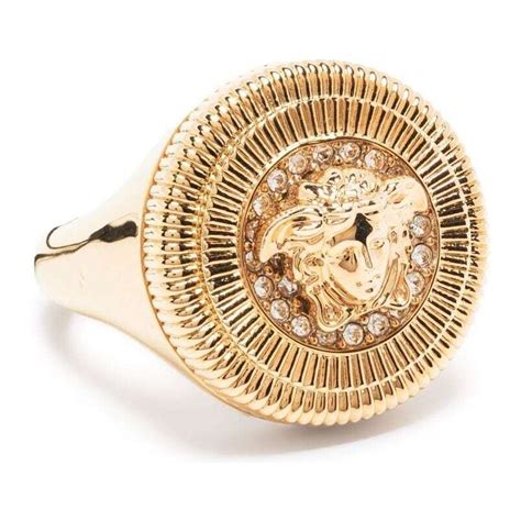 versace anello medusa